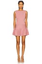 view 1 of 4 Audrina Knit Dress in Metallic Rose