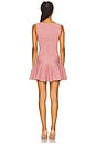 view 3 of 4 Audrina Knit Dress in Metallic Rose