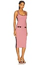 view 2 of 4 Connie Knit Dress in Metallic Rose & Pinot