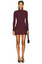 view 1 of 4 Devika Knit Dress in Metallic Pinot