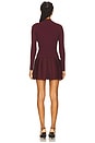 view 3 of 4 Devika Knit Dress in Metallic Pinot