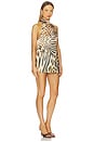 view 2 of 3 Glindy Dress in Melting Animal Print