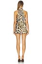 view 3 of 3 Glindy Dress in Melting Animal Print