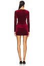 view 3 of 3 Kadala Velvet Dress in Port