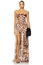 view 1 of 3 Nicole Dress in Animal Print