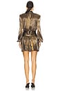 view 3 of 4 Freja Dress in Antique Gold