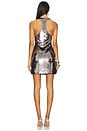 view 3 of 4 Alondra Dress in Metallic Slate