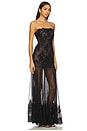 view 2 of 4 Vespera Lace Dress in Black