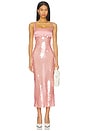 view 1 of 4 Yvaine Sequin Dress in Rose