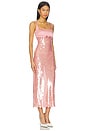 view 2 of 4 Yvaine Sequin Dress in Rose