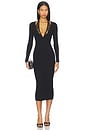 view 1 of 3 LORELLA ニットドレス in Metallic Black