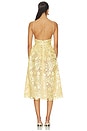 view 3 of 4 Eulalia Lace Dress in Yuzu