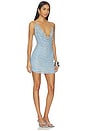 view 2 of 4 ROBE COURTE MICH in Ice Blue & Silver