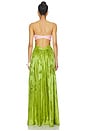 view 3 of 4 Prudy Dress in Kiwi & Rosa Top Jacquard