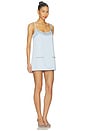 view 2 of 4 ROBE COURTE REILLY in Glace & Silver Stone
