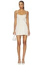 view 1 of 4 ROBE GISELE in White Champagne