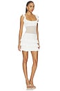 view 2 of 3 Costera Dress in White