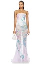 view 1 of 4 VESTIDO ALINEA in Beija Flor Rosa