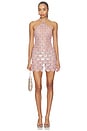view 1 of 4 Ninette Embroidered Mini Dress in Rosa