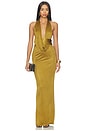 view 1 of 3 VESTIDO PAYTON in Ochre