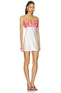view 2 of 4 VESTIDO WINIFRED  in White & Coral