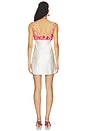 view 3 of 4 VESTIDO WINIFRED  in White & Coral