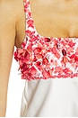 view 4 of 4 VESTIDO WINIFRED  in White & Coral
