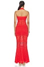view 3 of 4 Peggie Crochet Dress in Geranium