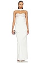 view 1 of 3 ROBE MAXI DAUFINE  in White