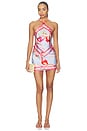 view 1 of 3 VESTIDO ADELAIDE in L'acqua Orchid