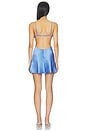 view 3 of 3 Taleira Embroidered Dress in L'acqua