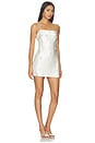 view 2 of 4 Dotty Embellished Dress in Cream