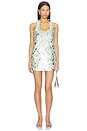 view 1 of 4 Briggs Sequin Dress in Matcha