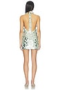 view 3 of 4 Briggs Sequin Dress in Matcha