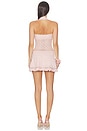 view 3 of 4 Agnie Crochet Dress in Metallic Baby Pink