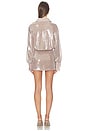 view 3 of 4 ROBE COURTE BRISEIS  in Truffle