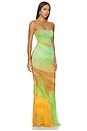 view 2 of 3 VESTIDO ISADORE  in Pera Brushstroke