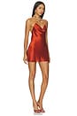 view 2 of 4 Marvel Dress in Rust
