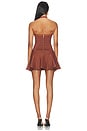 view 4 of 4 VESTIDO DELWEN  in Metallic Cigar