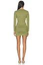view 4 of 4 VESTIDO SIONA  in Metallic Basil