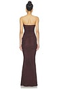 view 4 of 3 Isadore Mesh Dress in Walnut