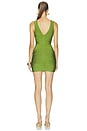view 4 of 3 ROBE COURTE JESIBEL  in Basil