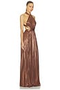 view 2 of 4 Shell Dress in Walnut