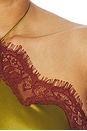 view 5 of 4 Everly Dress in Basil & Cigar