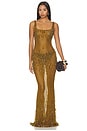 view 1 of 4 VESTIDO ZANIE  in Ochre