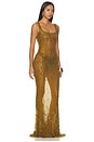 view 2 of 4 VESTIDO ZANIE  in Ochre