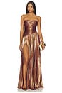 view 1 of 4 Saba Dress in Golden Port