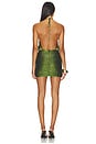 view 4 of 4 Lavinia Dress in Metallic Basil