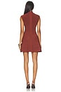 view 4 of 3 MINIVESTIDO DELYTH  in Cigar