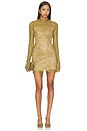 view 1 of 4 Gilana Lace Dress in Basil